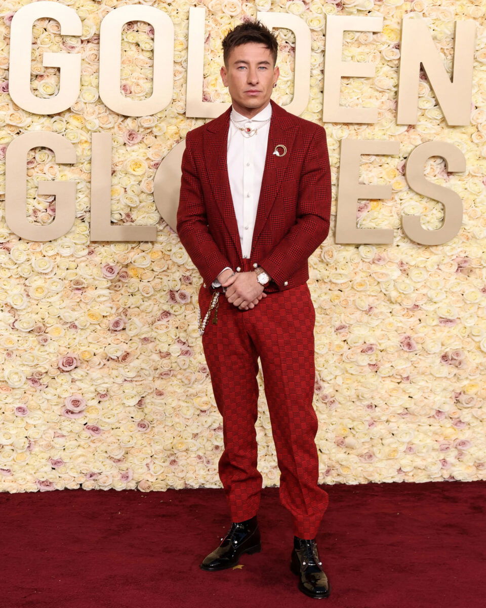 Saltburn Meets Punk Rock In Barry Keoghan’s Golden Globes Ensemble